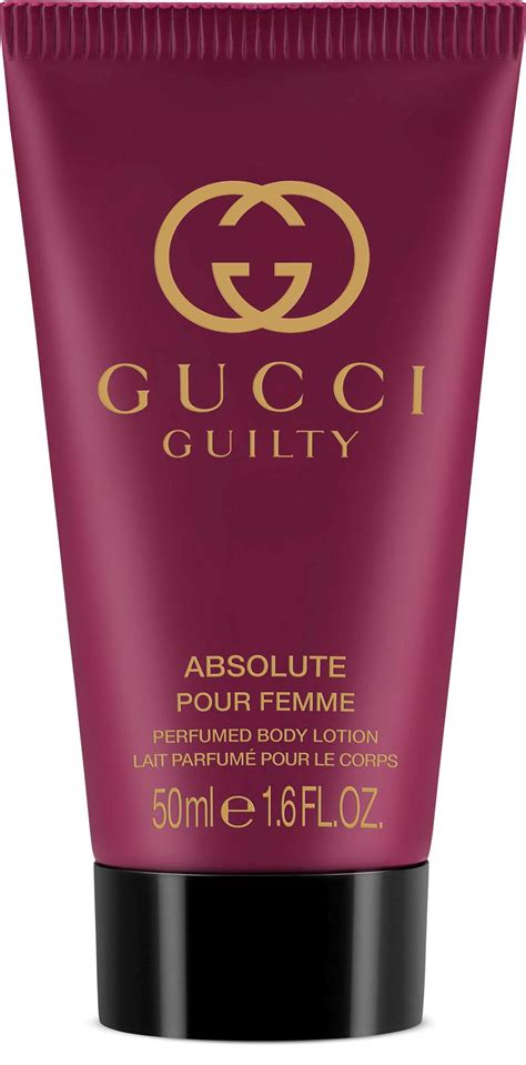 gucci guity absolute pour femme perfumed body lotion|Gucci Guilty Pour femme lotion.